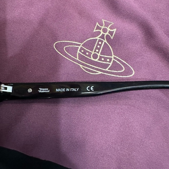 Vivienne Westwood Cat-eye Metal Edged Sunglasses EUC​ Vintage​ - Picture 6 of 9